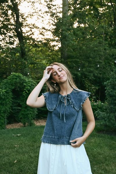 'Georgie' Denim Top
